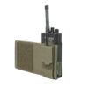 Laser Cut Wing Velcro Adjustable Radio Pouch (left side)_Ranger Green - Image 2