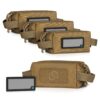 SAVIOR Loose Sac Mini, 4er Pack Munitionstransporttasche, FDE